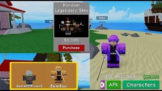 Roblox ABA prestige and Open Legendary Skin