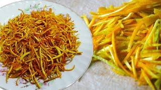 خلال پوست پرتقال - ایستگاه شکموها sliced orange peels