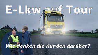 E-Lkw in der Praxis  Kundenmeinungen Reichweite und Baustellen beliefern