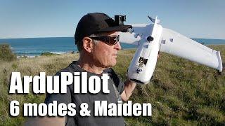 ArduPilot Plane - 6 Modes and Maiden Flight