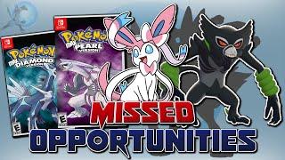 Missed Opportunities in Pokémon