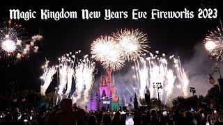 Magic Kingdom New Years Eve 2023 Fireworks - Fantasy in the Sky Full Show in 4K  Walt Disney World