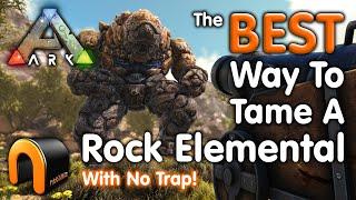 Ark The BEST Way To Tame A ROCK ELEMENTAL GOLEM #arkrockelemental