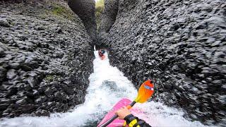 About as narrow committing and epic as it ever gets  El Rio Claro