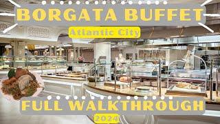 BORGATA Buffet Atlantic City  FULL Walkthrough 2024  Is It WORTH It?  All Options NEW YEARS DAY