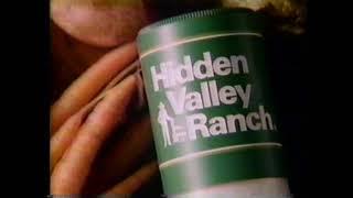 1988 Hidden Valley Ranch Dressing Everyone loves that creamy homemade taste TV Commercial