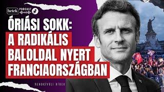 Óriási sokk a radikális baloldal győzött Franciaországban Le Pen csak a harmadik  Rendkívüli hír