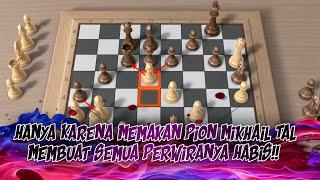 Menakjubkan Mikhail Tal Melihat 10 Langkah Kedepan  Mikhail Tal vs Mista Ladislav 1974.