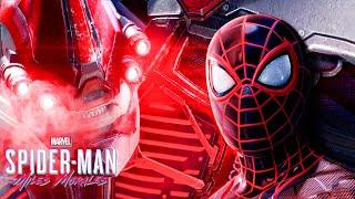 Spider-Man Miles Morales PC All Cutscenes and Gameplay Rhino Boss Fight 4K HDR 60FPS