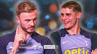 Spurs need to play in the Champions League  Maddison says Tottenham arent there yet