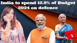 #BhejaFry #India to spend 12.9% of Budget 2024 on defence #Pakistan #China