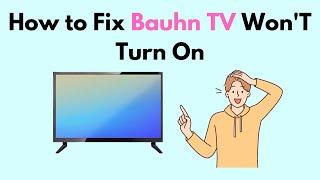 How to Fix Bauhn TV  WonT Turn On