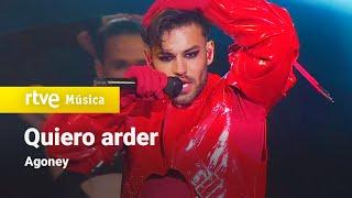 Agoney – “Quiero arder”  Benidorm Fest 2023  Primera Semifinal