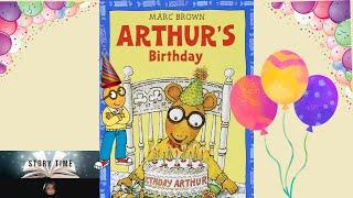 Arthur’s Birthday by Marc Brown children’s story read aloud with music and sound effects