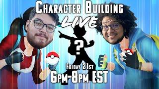 OUR FIRST LIVE STREAM? Pokemon Character Building For CONTEST WINNERS