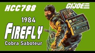 HCCC788 - 1984 FIREFLY - Cobra Saboteur - Vintage G.I. Joe toy review