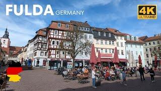 Fulda Germany A Walking tour in 2024 I Travel Germany I 4K HDR