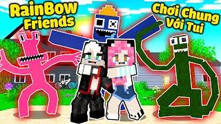 MỀU THỬ THÁCH THOÁT KHỎI NHÀ TÙ RAINBOW FRIENDS TRONG MINECRAFT*REDHOOD TRỐN KHỎI NGƯỜI BẠN CẦU VỒNG