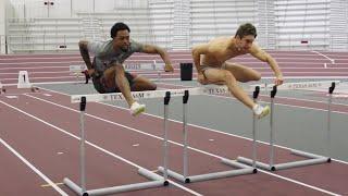 Workout Wednesday Texas A&M Hurdlers Prep For 2024 NCAA Division I Indoor Track and Field Champs