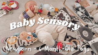 Baby Sensory Toys At Home  Best Newborn to 6 Month-Old Baby Toys  Baby Development & Tummy Time