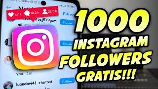1000+ Followers Gratis️Cara Menambah Followers Instagram Gratis Terbaru 2024