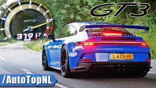 PORSCHE 911 GT3 992 0-319KMH *INSANE* SOUND by AutoTopNL