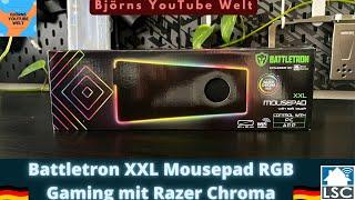 Battletron Mousepad XXL LSC Smart Connect RGB Gaming von Action
