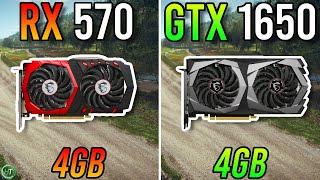RX 570 4GB vs GTX 1650 4GB - Any Difference?