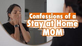 Stay at Home Mom Confessions  How Hard Is It?  The Struggles of SAHM  April Algrably