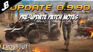 Crossout - Update 0.9.90 Pre-Update patch notes discussion - New map 50% discounts buffs + nerfs