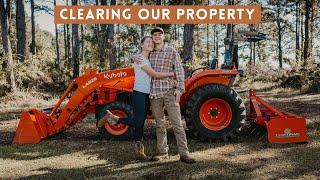 The Start Of Clearing Our 5 Acre Property  Decades Of Overgrowth