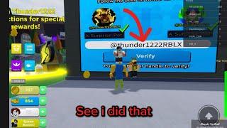 Glitch to get a 10B pet in Mega Noob Simulator Roblox