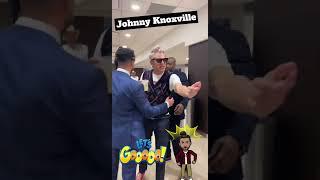 Johnny Knoxville and fan go at it￼#johnnyknoxville #wrestlemania38