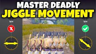 Improve Jiggle Movement  Learn Jiggle like JONATHAN  Make your movement Fast in BGMI  PUBG Mobile