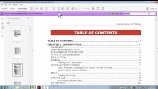 Introduction to the Adobe Reader Interface