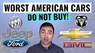 WORST American Cars You Should Avoid Buying In 2024