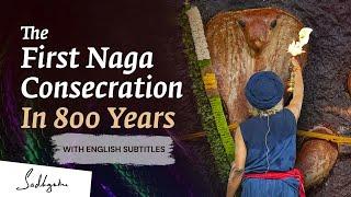Glimpses of a Rare Mystical Event - Naga Consecration @Sadhguru Sannidhi English Subtitles