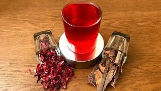 Hibiscus tea  Suitable for weight loss  چای ترش  . مناسب برای کاهش وزن