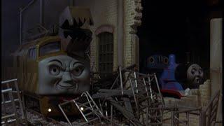 Thomas and the Magic Railroad sound effects Diesel 10 attacks the Sheds