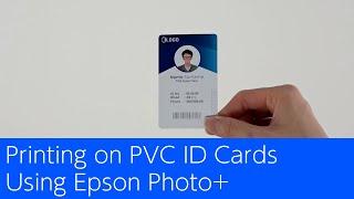 Printing on PVC ID Cards Using Epson Photo+ L8050ET-18100L18050