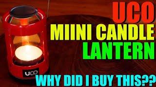 UCO Mini Candle Lantern - Why Exactly Did I Buy This??