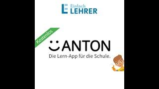 Anton App Erklärvideo Einsatz für Schule und Eltern