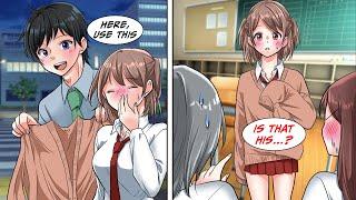 Manga Dub I lent her my sweater... the next day at school everyone was panicking... RomCom