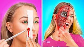 Oh nein Barbie ist ein Monster  *Halloween-Makeover für die niedliche Puppe*