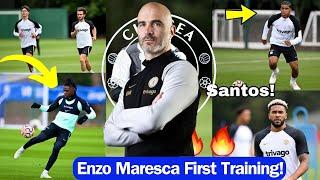 Breaking News Enzo Maresca First Training At ChelseaChelsea First Preseason Training At Cobham