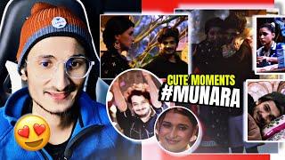 MANNARA CHOPRA & MUNAWAR FARUQUI MUNARA CUTE & JEALOUSY MOMENTS IN BIGG BOSS 17  SULEMAN MUGHAL