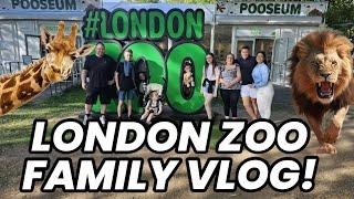 London Zoo 2024 Visit Special Family Vlog Via Train and London Underground