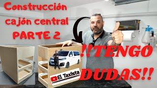 Construcción CAJÓNCONSOLA central PARTE 2 Citroën Spacetourer Peugeot Traveller Toyota Proace..