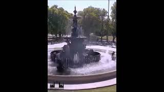 Hermosas Imágenes Fuente de los Continentes. Parque General San Martín. Ciudad de Mendoza Argentina