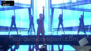 Ensayo de figuración de España - Spain stand-in rehearsal Eurovision 2016 #EuroLeaks